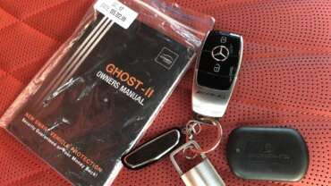 Mercedes G63 Rear entertainment, Cat5 & Autowatch Ghost II